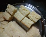 A picture of step 3 of Lamington Cake (In Australian Delicacy).