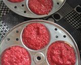 A picture of step 3 of Tomato Idli.