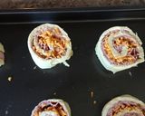 A picture of step 10 of Ham And Cheese Pinwheels.