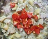 Cukkinis csirkeragu recept fázis 1 fotója
