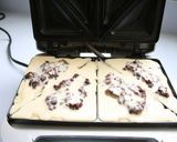 A picture of step 8 of Taiyaki-style Snacks (with a sandwich press).
