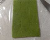 A picture of step 11 of Sakura and Matcha Cookies.