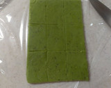 A picture of step 11 of Sakura and Matcha Cookies.