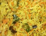 A picture of step 7 of Cabbage carrot thoran/ kerala style.