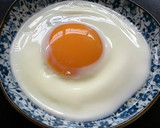 A picture of step 1 of Croque Madame with Microwave White Sauce.