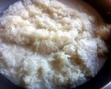 A picture of step 2 of Mango or Durian with Sticky Rice.