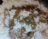 A picture of step 7 of Egg Rice.