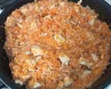 Lecsós rizseshús recept fázis 3 fotója
