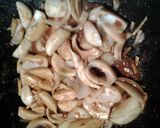 A picture of step 7 of Mongolian beef.