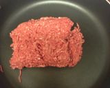 A picture of step 1 of Subtract The Bun Add The Pasta Bbq Bacon Cheeseburger.