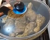A picture of step 2 of Steam Chicken Legs🍗.