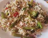 Foto del paso 5 de la receta Arroz blanco con verduras a mi manera