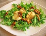 Foto del paso 9 de la receta Ensalada tibia de rúcula con queso y nueces
