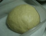A picture of step 1 of Honey Cream Coiled Rolls.