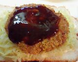 A picture of step 10 of Non-Fried, Oven-Baked "Menchi Katsu" (Minced Meat Cutlet).