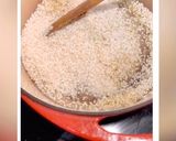 Une image de l'étape 5 de Risotto, Poulet et champignon.