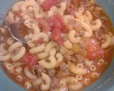 A picture of step 4 of Beef and noodle soup.