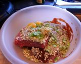 A picture of step 3 of Casey's Meatloaf.