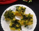A picture of step 6 of Dhokla.