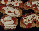Foto del paso 7 de la receta: Milanesas de matambritos de cerdo a la napolitana, con puré de zapallo y papa 🤤✨