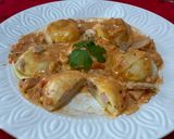 Foto del paso 4 de la receta: Sorrentinos caseros, salsa parisién