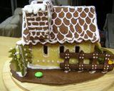 A picture of step 10 of Christmas Cookie House.
