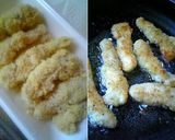 A picture of step 3 of No Sauce, Delicious Cold Fried Chicken Tenders.