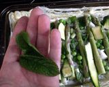 A picture of step 3 of Spring Fresh Asparagus and Goats Cheese Tart.