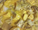 Foto langkah ke 5 dari resep Lodeh Jantung Pisang Tempe Terong.