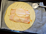 Sfoglia con zucca,scamorza e speck