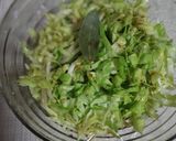 A picture of step 2 of Japanese-Style Boiled Sauerkraut in the Microwave.