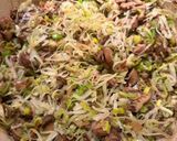 A picture of step 3 of Mushroom Bread Pudding.