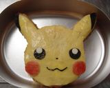 A picture of step 3 of Easy "Pikachu Omelette" Charaben.