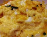 A picture of step 9 of Cheesy breakfast polenta with eggs.