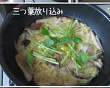 A picture of step 4 of Old-Fashioned 'Oyako Don' Chicken and Egg Rice Bowl.