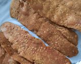 A picture of step 11 of Homemade Fafda served with Feta Salad.