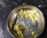 A picture of step 1 of Buttery bhaji bun.