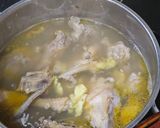 Hình bước làm 4 của món Canh gà lá giang