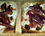 A picture of step 14 of Onion, Cheese and Parma Ham Tart.