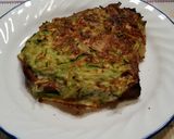A picture of step 5 of Zucchini, Egg, and Cheese Toast.