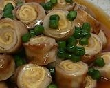 A picture of step 11 of Easy Egg Drop Gyoza Soup.