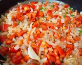 A picture of step 4 of Paneer Bhurji.