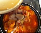 A picture of step 7 of Korean Sweet and Spicy Hot Daktoritang.