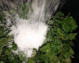 A picture of step 2 of Mint Margarita.