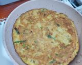 Foto langkah ke 5 dari resep Telur Dadar Tempe.