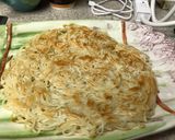 A picture of step 4 of Chow Mein.