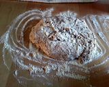 A picture of step 4 of 40% whole wheat bread..