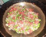 A picture of step 3 of Vegetable upma.