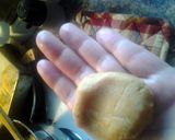 A picture of step 1 of moms peanut butter cookies.