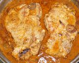 A picture of step 4 of Marbled Pork Chops Braised in Merlot Wine Sauce.